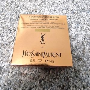NEW Yves Saint Laurent Le Cushion Encre de Peau / Fusion Ink Cushion Foundation